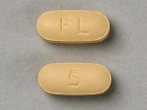 Image 1 - Imprint FL 5 - memantine 5 mg