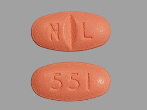 Imprint N L 551 - tinidazole 500 mg