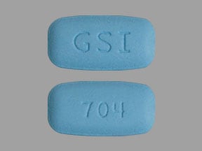 Imprint GSI 704 - Truvada 133 mg / 200 mg