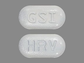 Imprint GSI HRV - Harvoni ledipasvir 45 mg / sofosbuvir 200 mg