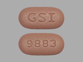 Image 1 - Imprint GSI 9883 - Biktarvy bictegravir 50 mg / emtricitabine 200 mg / tenofovir alafenamide 25 mg