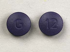 Imprint G 12 - dipyridamole 25 mg