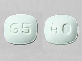 Imprint G5 40 - pravastatin 40 mg