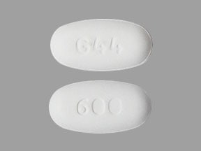 Imprint G44 600 - linezolid 600 mg