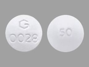 Imprint 50 G 0028 - diclofenac/misoprostol 50 mg / 200 mcg