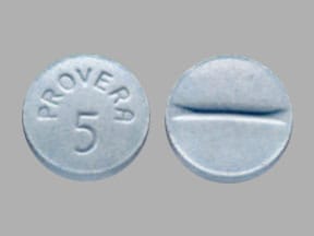 Imprint PROVERA 5 - Provera 5 mg