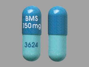 Imprint BMS 150 mg 3624 - atazanavir 150 mg