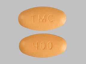 Imprint TMC 400 - Prezista 400 mg