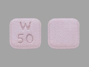 Image 1 - Imprint W 50 - Pristiq 50 mg