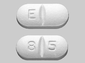 Image 1 - Imprint E 8 5 - penicillin v potassium 500 mg