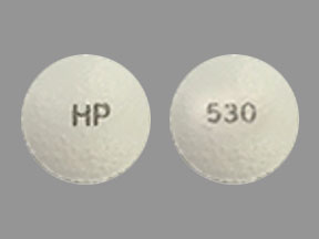 Imprint HP 530 - trospium 20 mg