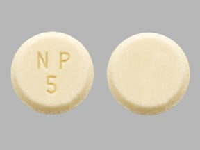 Imprint NP 5 - Rayos prednisone 5 mg