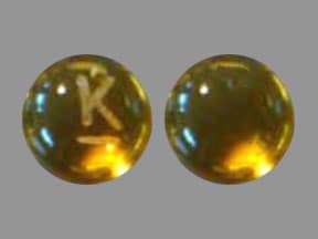 Imprint K - Tirosint 100 mcg (0.1 mg)