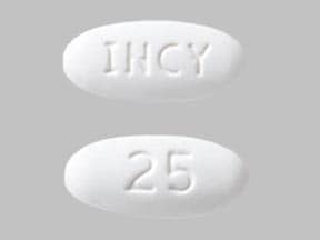 Imprint INCY 25 - Jakafi 25 mg