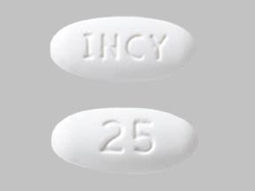 Imprint INCY 25 - Jakafi 25 mg