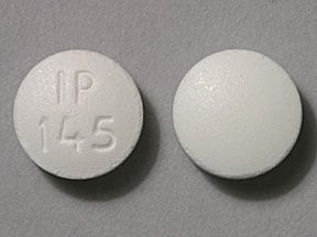 Imprint IP 145 - hydrocodone/ibuprofen 7.5 mg / 200 mg