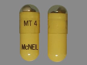 Imprint MT 4 McNEIL - Pancreaze 17,500 USP units amylase; 4,200 USP units lipase; 10,000 USP units protease