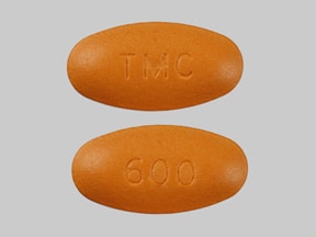 Imprint TMC 600 - Prezista 600 mg