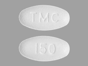 Imprint TMC 150 - Prezista 150 mg