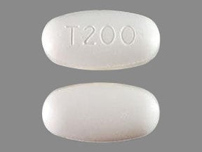 Imprint T200 - Intelence 200 mg