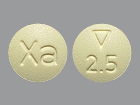 Image 1 - Imprint Logo 2.5 Xa - Xarelto 2.5 mg