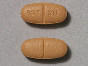 Imprint POT 20 - Pexeva 20 mg