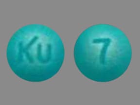 Image 1 - Imprint KU 7 - rabeprazole 20 mg