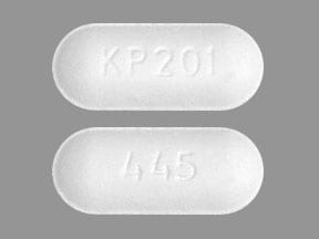 Imprint KP201 445 - Apadaz acetaminophen 325 mg / benzhydrocodone 4.08 mg