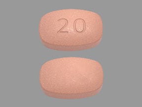 Imprint 20 - Nourianz 20 mg