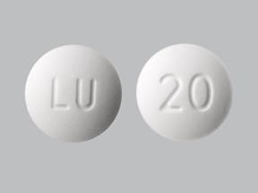 Imprint LU 20 - Onfi 20 mg