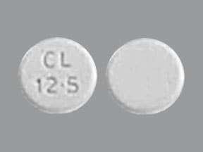 Imprint CL 12.5 - Xenazine 12.5 mg