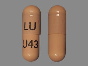 Image 1 - Imprint LU U43 - cefixime 400 mg