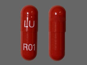 Imprint LU R01 - rifabutin 150 mg