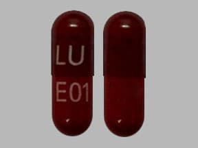Imprint LU E01 - rifampin 150 mg