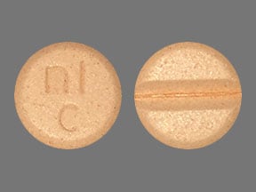 Imprint nl c - carbidopa 25 mg