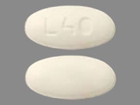 Imprint L40 - efavirenz/lamivudine/tenofovir 400 mg / 300 mg / 300 mg