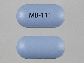 Imprint MB-111 - Moxatag 775 mg