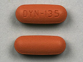 Imprint DYN-135 - Solodyn 135 mg