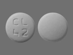Image 1 - Imprint CL 42 - olanzapine 10 mg