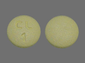 Image 1 - Imprint CL 1 - olanzapine 20 mg