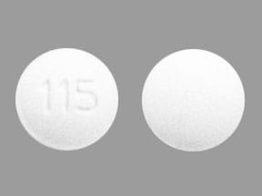 Image 1 - Imprint 115 - methamphetamine 5 mg
