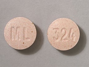 Image 1 - Imprint ML 324 - Folcaps vitamin B complex with folic acid