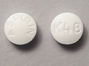 Imprint ASPIRIN K48 - aspirin 325 mg