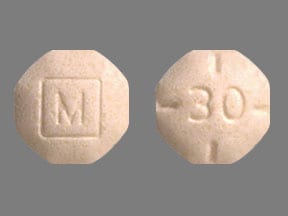 M 30 - Amphetamine and Dextroamphetamine