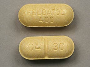 Imprint FELBATOL 400 04 30 - Felbatol 400 mg