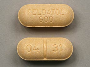 Imprint FELBATOL 600 04 31 - Felbatol 600 mg