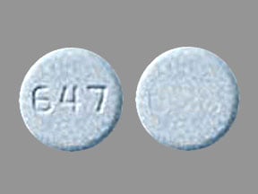 Imprint 647 - Sinemet 10 mg / 100 mg