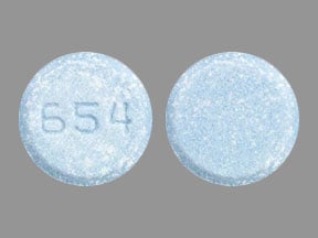 Image 1 - Imprint 654 - Sinemet 25 mg / 250 mg