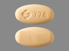 Image 1 - Imprint Logo 776 - Delstrigo doravirine 100 mg / lamivudine 300 mg / tenofovir disoproxil fumarate 300 mg