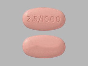Imprint 2.5/1000 - Segluromet 2.5 mg / 1000 mg